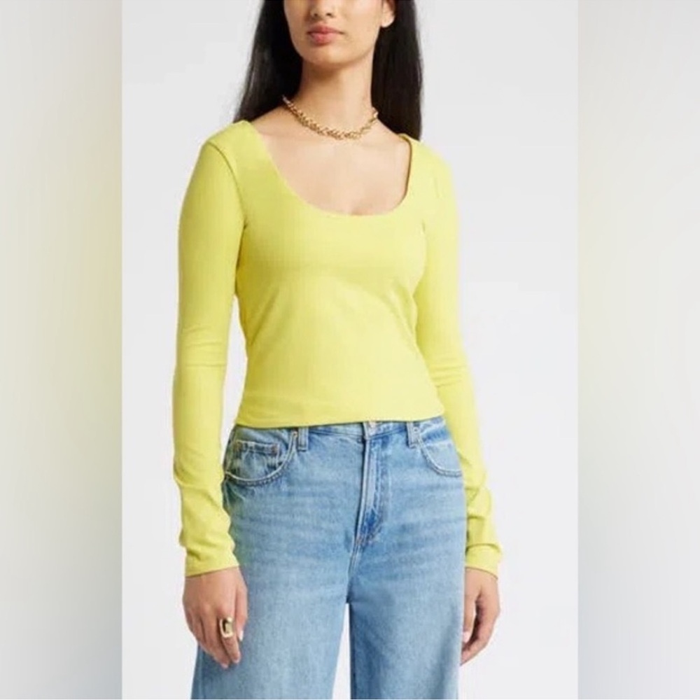 Chic Lemon Long Sleeve Top
